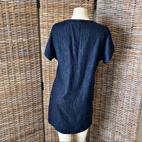 Rag & Bone Ryder Dark Denim Sheath Dress Size XS - Picture 5 of 12